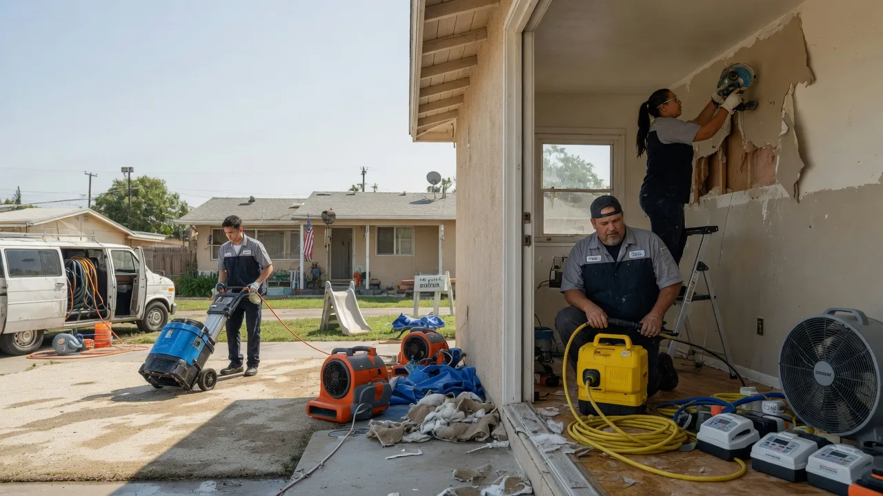 Water Damage Restoration in Nursery, TX near me